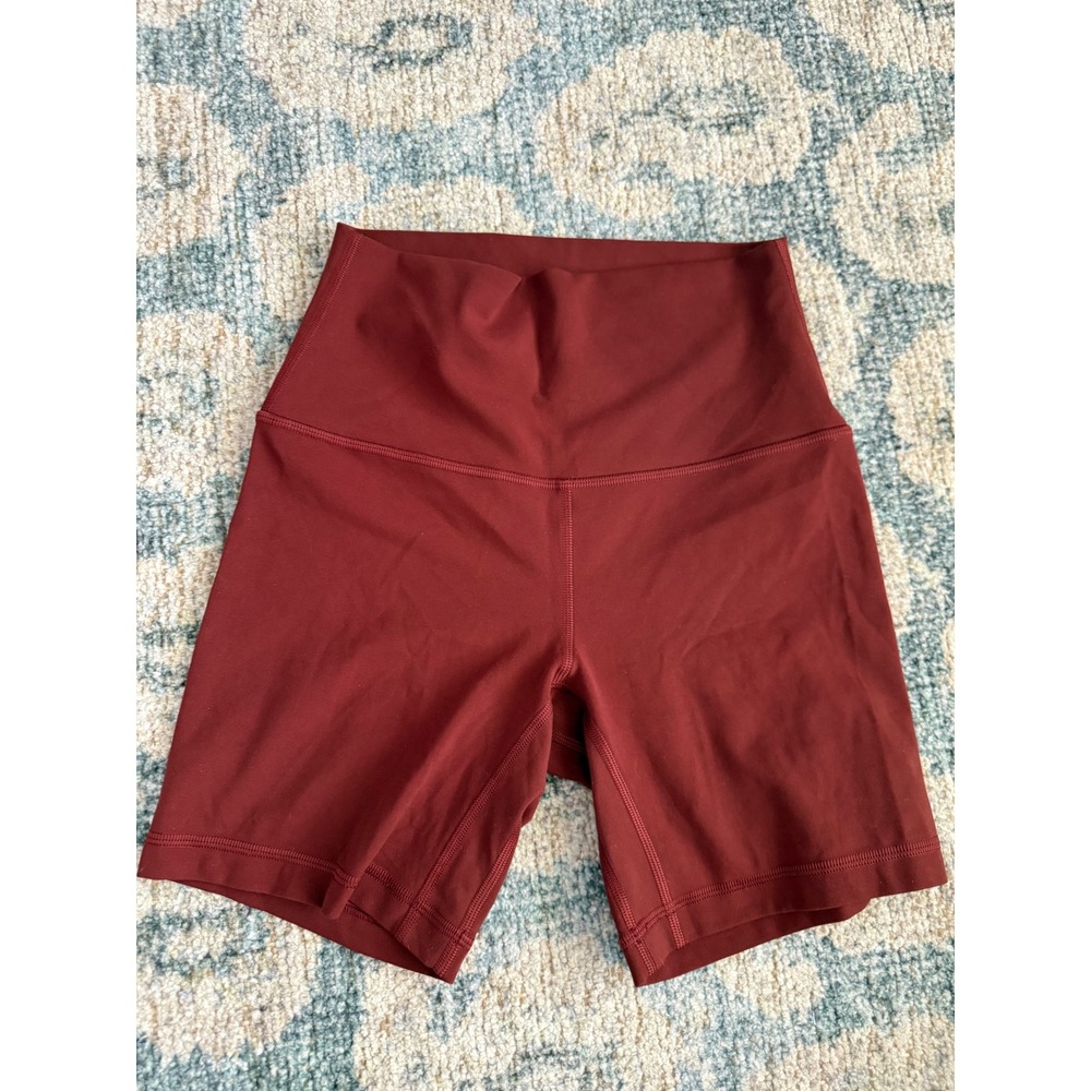 Lululemon Align High Rise Shorts 6" Size 4 Pristine Condition - Picture 2 of 4